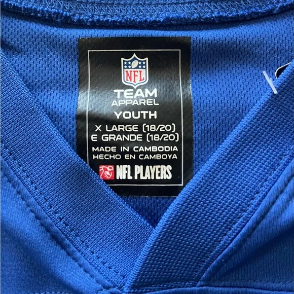 Manning 10 Giants Jersey - boys XL - Picture 3 of 3